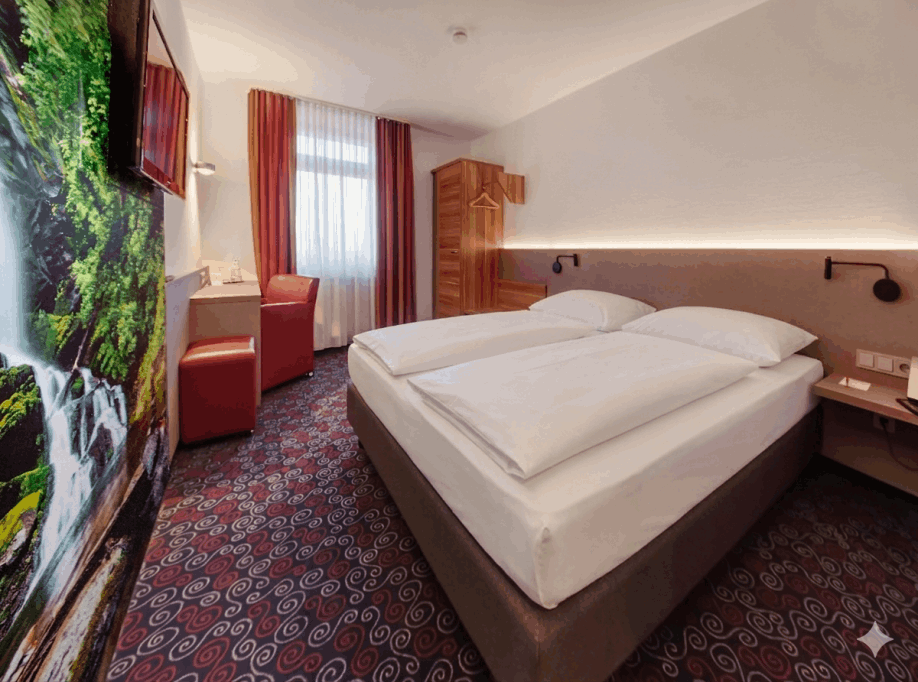 View of the Economy Double Room